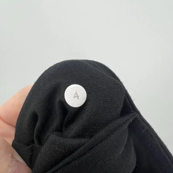 Lululemon Groove Shorts in Black Women's Size 4 - Picture 4 of 4